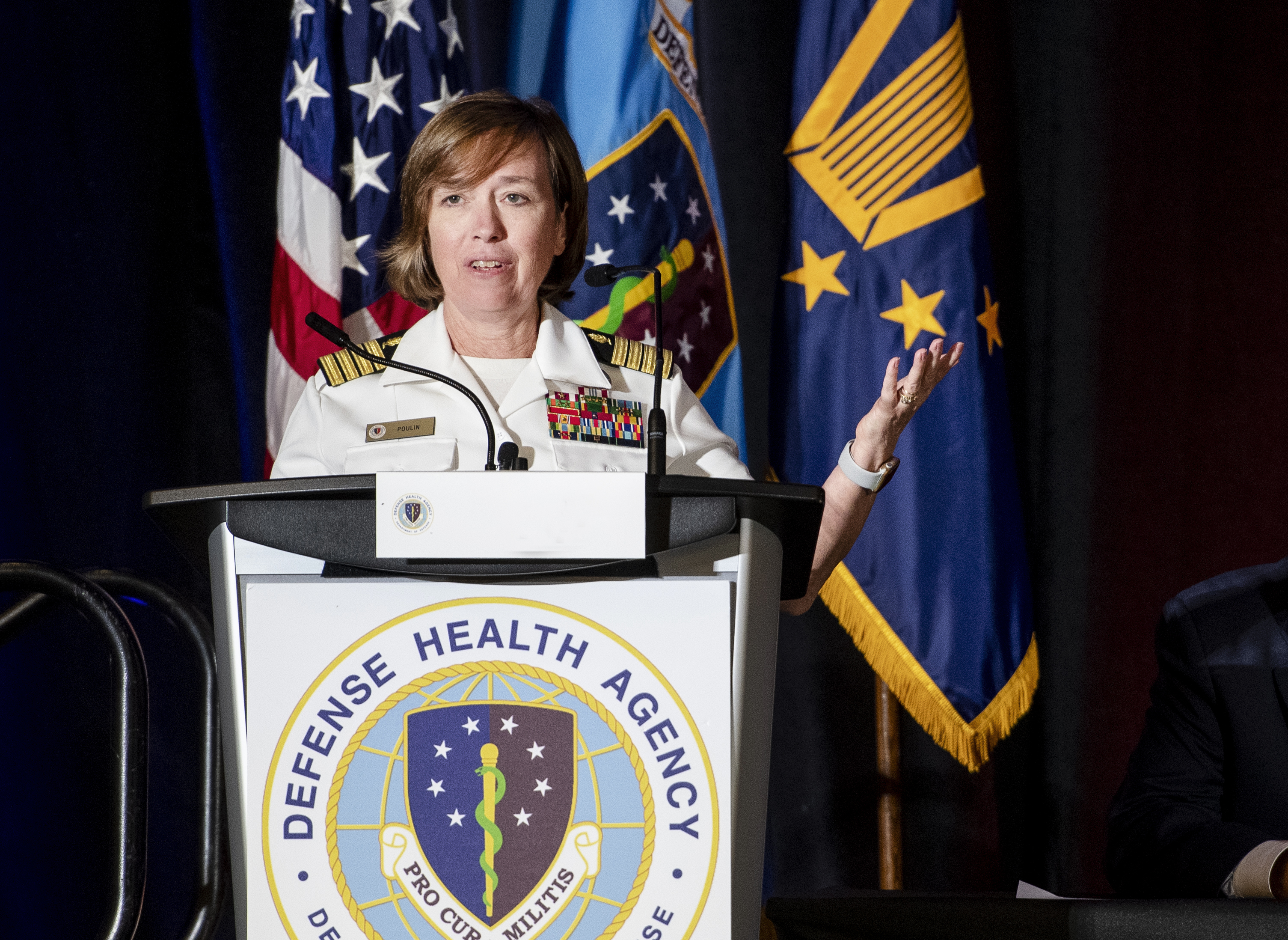 Image of Defense Health Agency Chief Information Officer Employee Presented with Prestigious Award.