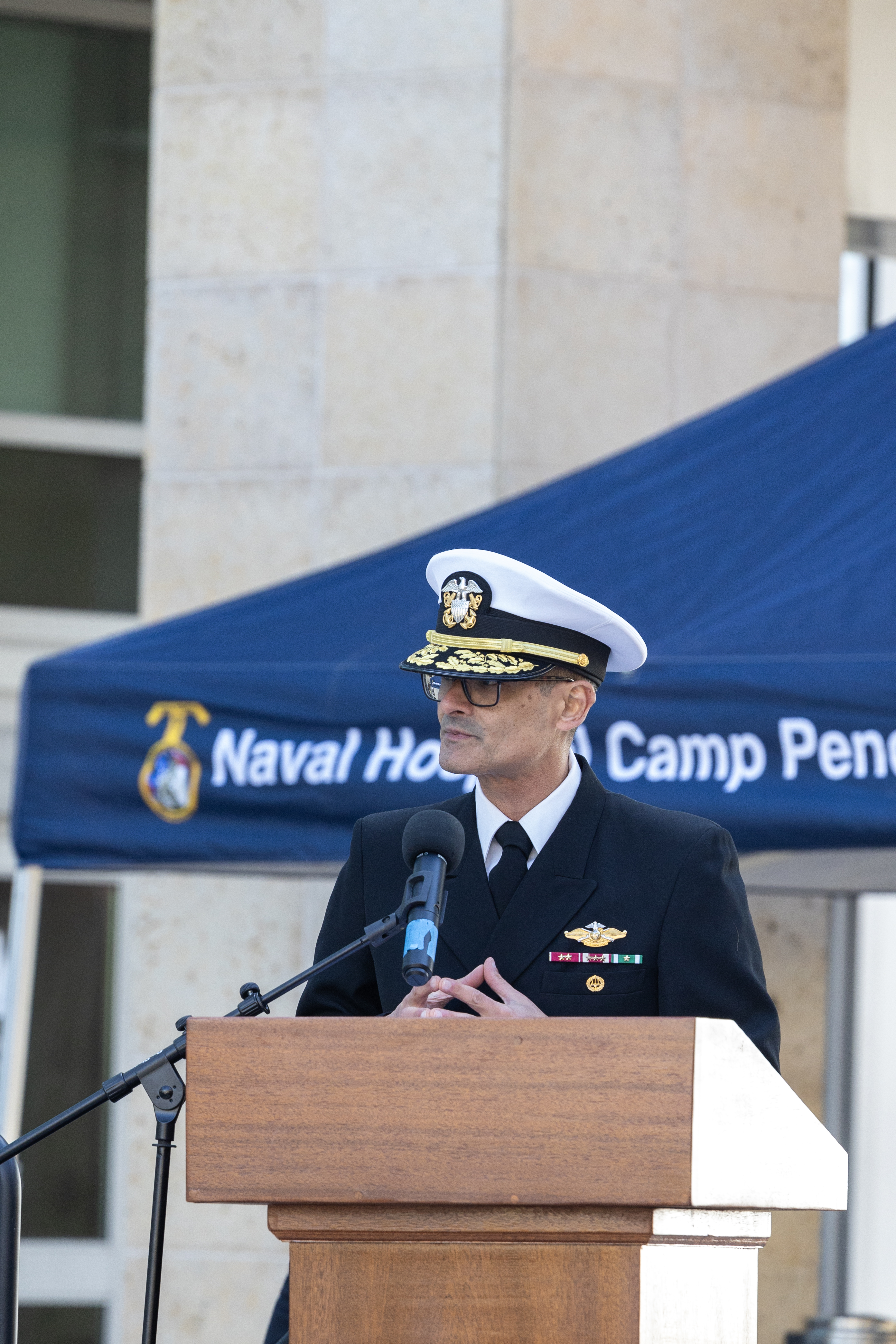 Link to Photo: Rear Adm. Guido Valdes Helps Naval Hospital Camp Pendleton Celebrate 10th Anniversary
