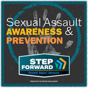 Link to biography of Sexual Assault Awareness & Prevention