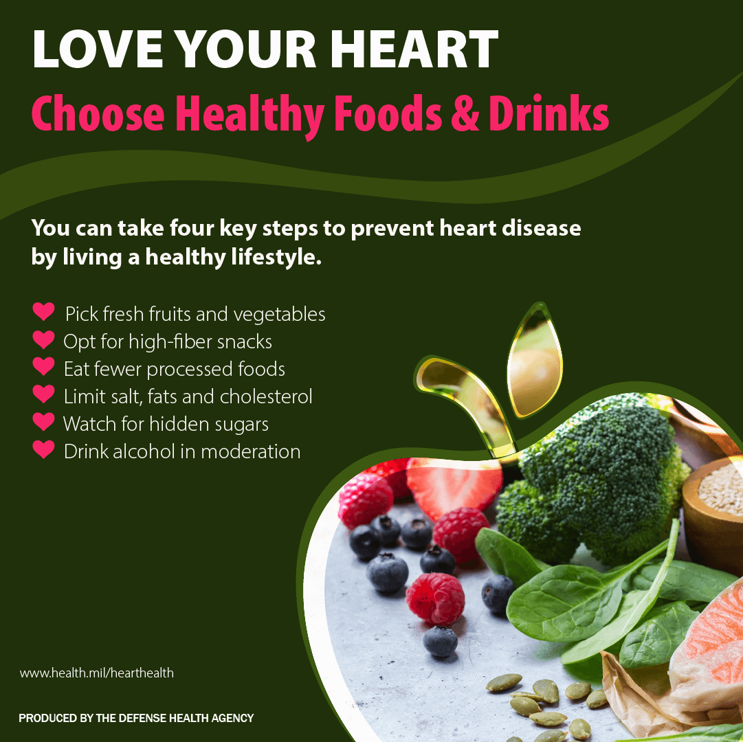 Love Your Heart: Healthy Food and Drinks | Health.mil