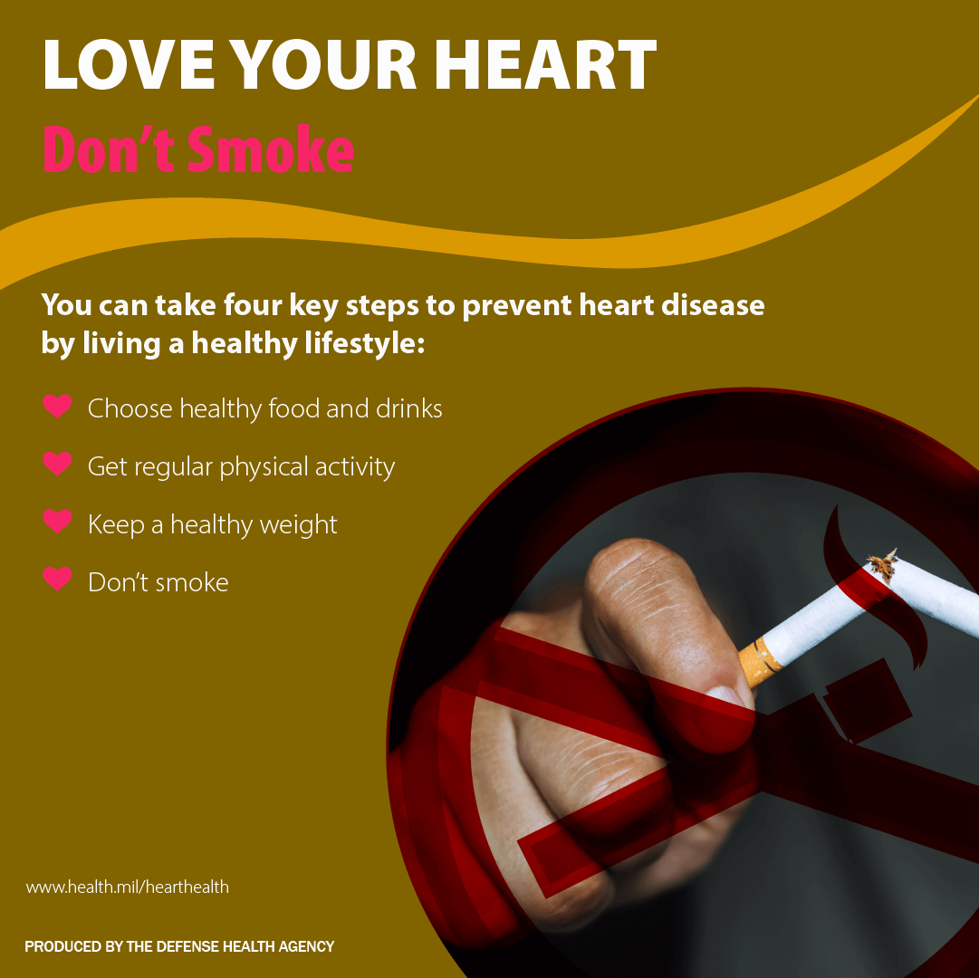 Love Your Heart: Don't Smoke