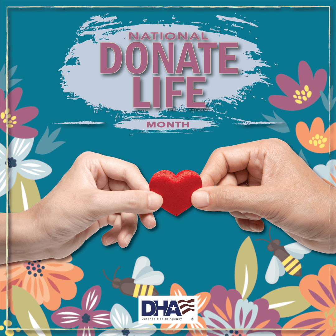 National Donate Life Month Health.mil