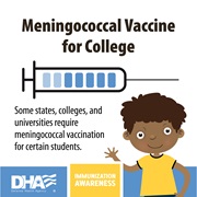 Link to biography of Immunization Awareness: Meningococcal
