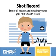 Link to biography of Immunization Awareness: Shot Record