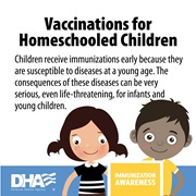 Link to biography of Immunization Awareness: Homeschool