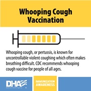 Link to biography of Immunization Awareness: Whooping Cough Vaccine