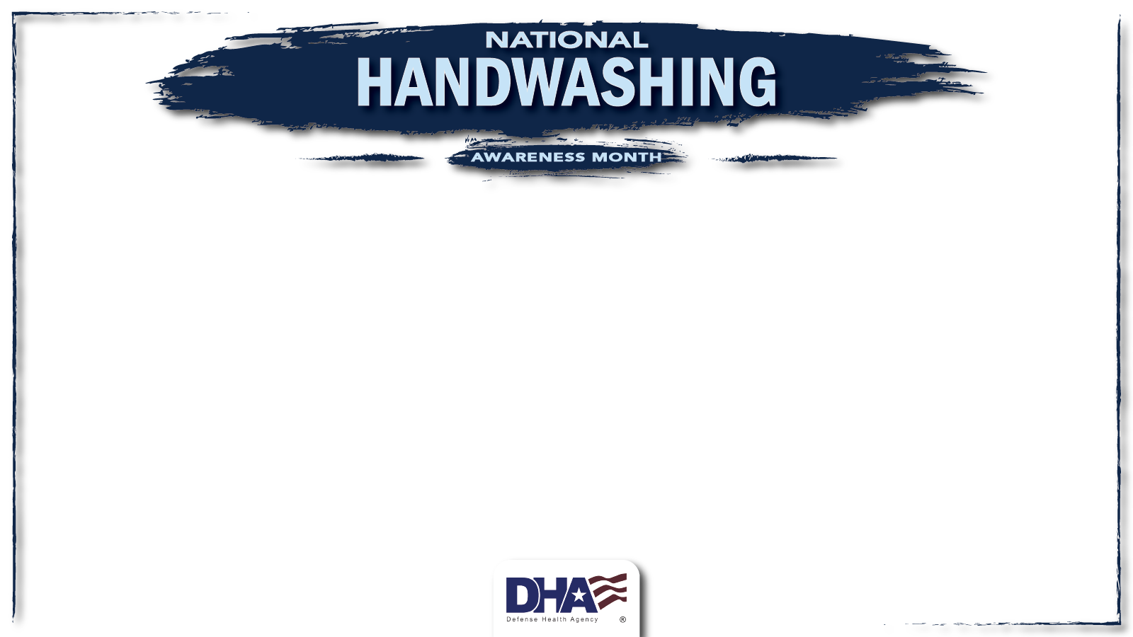 Link to Infographic: National Handwashing Awareness Month screen