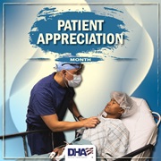 Link to biography of Patient Appreciation Month