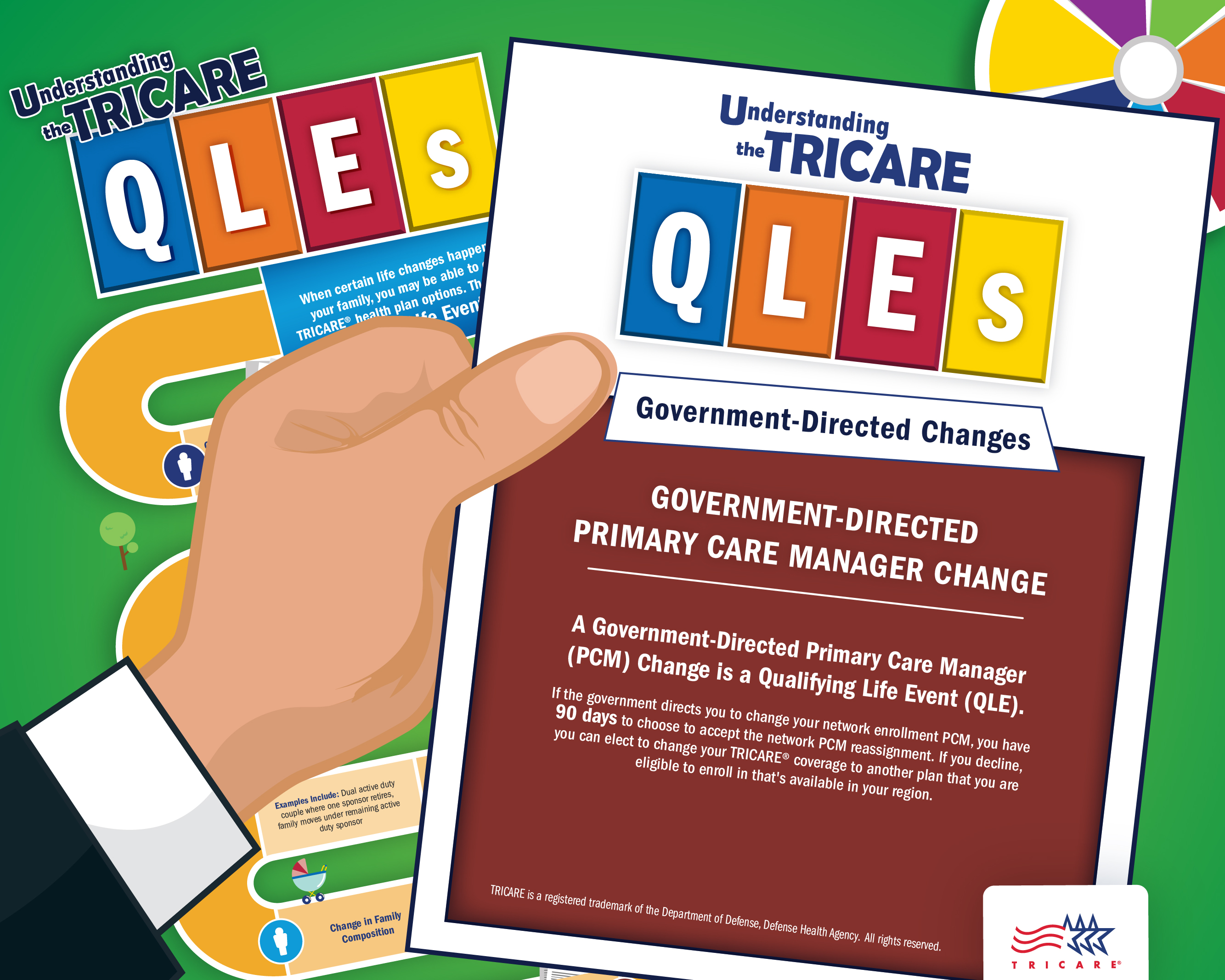 This image describes how a government directed PCM change may change your TRICARE plan options