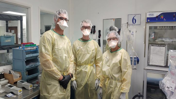 Image of Final Days in Afghanistan Lab Techs Stepped Up to Support Withdrawal.