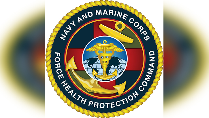 The Navy and Marine Corps Public Health Center changed its name in accordance with section 711 of John S. McCain National Defense Authorization Act for FY19 to the Navy and Marine Corps Force Health Protection Command, effective January 1, emphasizing its operational mission focus. (Courtesy Graphic)