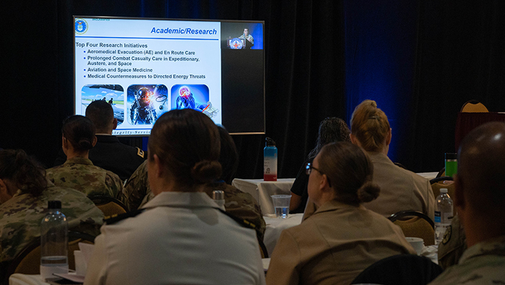 The TriService Nursing Research Program held its annual Research and Evidence-Based Dissemination Course from April 4-6, 2023 in San Antonio, Texas. (Photo by U.S. Air Force Sgt. Kelsey Martinez)